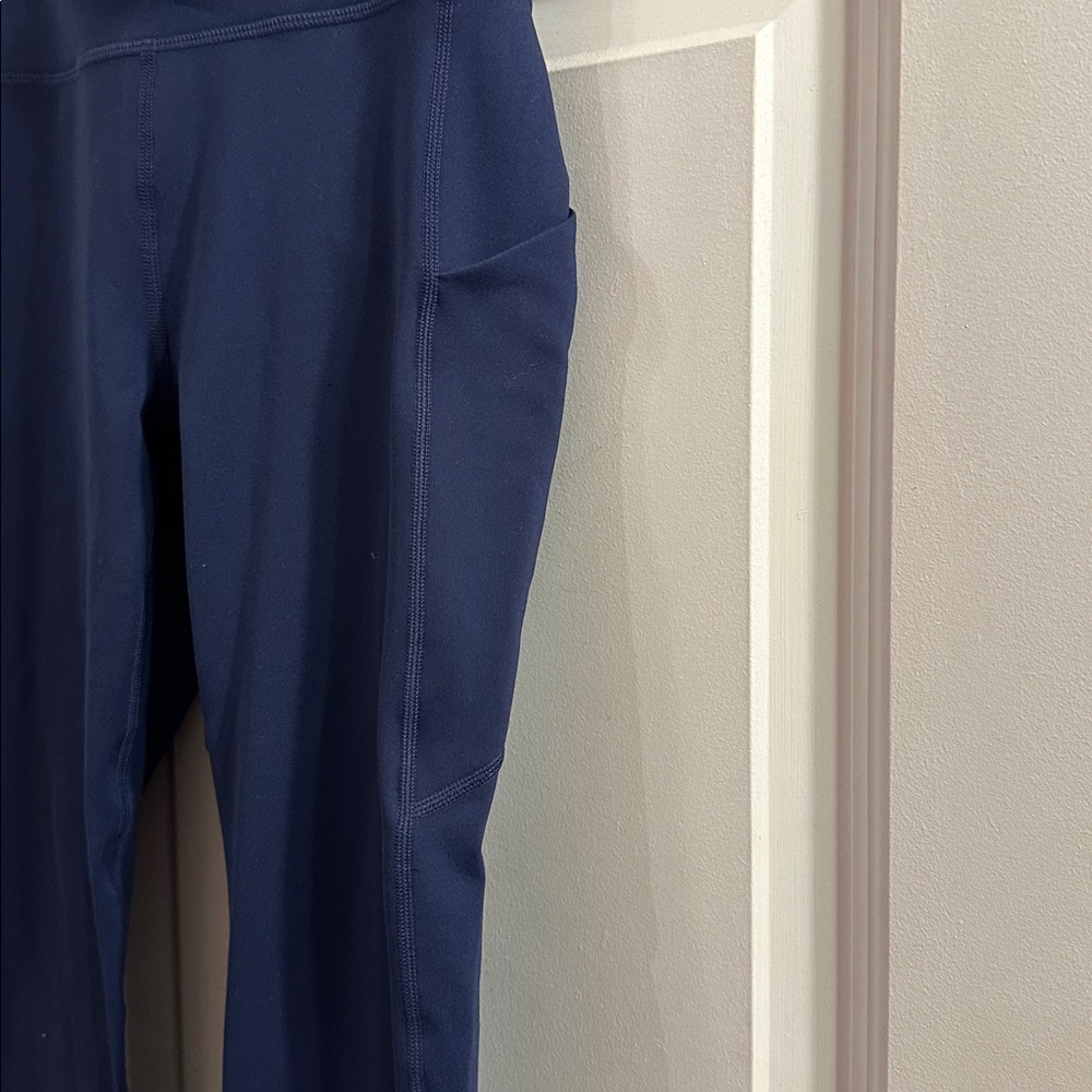 Fabletics PureLuxe Navy Leggings - Picture 2 of 4